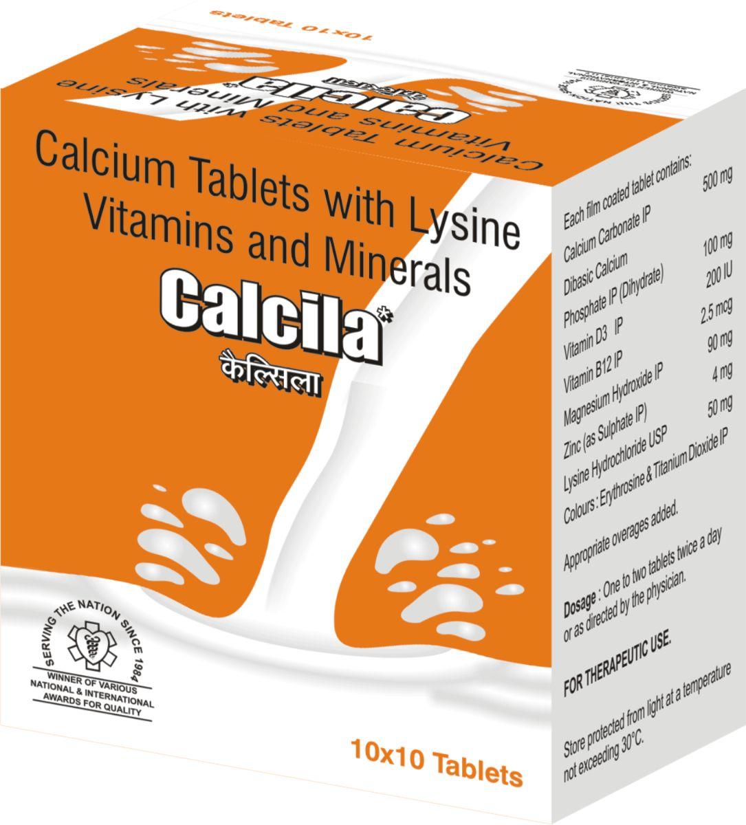 Calcila Tablet Uses Side Effects Precautions Pharmasynth