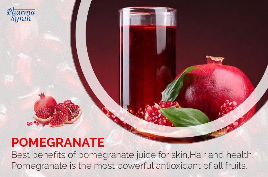 Best Benefits of Pomegranate Juice for Skin, Hair, and overall Health |  PHARMA SYNTH FORMULATIONS LTD.